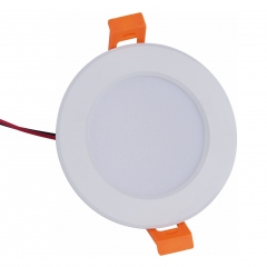 RV Boat DC 12V Recessed Ceiling Light 3W 6500K Daywhite 12 Volt LED Panel Light Full Aluminum Downlights