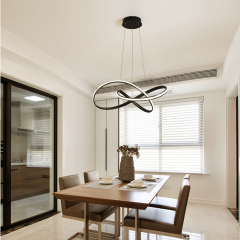 Modern Knot Design LED Chandelier Pendant Chic Chandelier for Living Room Bedroom