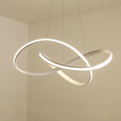 Modern Knot Design LED Chandelier Pendant Chic Chandelier for Living Room Bedroom
