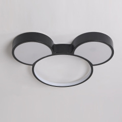 Mickey Mouse LED Ceiling Light Dimmable for Kids' Bedroom Holiday Present Gift