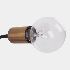 Contemporary Industrial 6-Light Sputnik Semi Flush Chandelier for Bedroom Dining Room