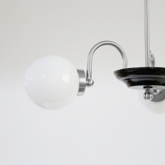 Mid-century Modern Bubble Glass Sputnik Chandelier Elegant French Style Mood Light in Chrome Finish for Dining Table/ Living Room/ Kitchen/ Bedroom