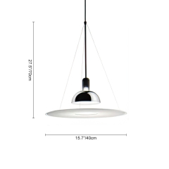 Italy Modern Design Pendant Lighting with Plate Diffuser for Restaurant/ Living Room