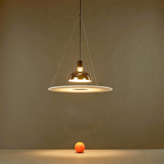 Italy Modern Design Pendant Lighting with Plate Diffuser for Restaurant/ Living Room