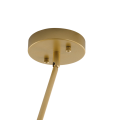 Modern Mid-Century 12- Lights Sputnik Glass Sphere Chandelier for Living Room Bedroom