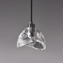 Nordic Style Unique Mini LED Pendant Light Hanging Lights with Glass Bowl Shade for Kitchen/ Bedroom/Bar