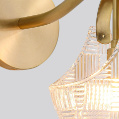 Nordic Wall Light Sector Shell Shape Wall Sconce Wall Lamp Hallway Bedside Light