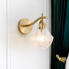 Nordic Wall Light Sector Shell Shape Wall Sconce Wall Lamp Hallway Bedside Light