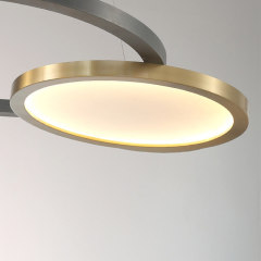Modern LED Pendant Lighting Circle Ring Pendant Lights for Living Room Dining Room