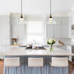 Modern Industrial 1 - Light Single Dome Pendant for Kitchen Island Dining Room
