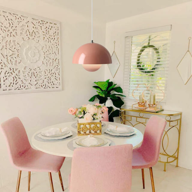Modern Flowerpot Danish Design Pendant Light Modern Colorful Hanging Ceiling Light for Dining Room / Kitchen / Bedroom