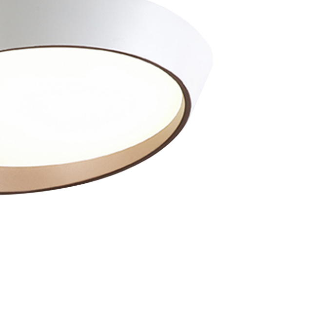 Modern Minimalist Slant Shape LED Flush Mount Truncated cone Ceiling Light for Living Room Hallway Home Office