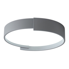 Designer Modern Minimalist Concentric Rings Round LED Flush Mount Ceiling Light For Living Room Hallway Home Office