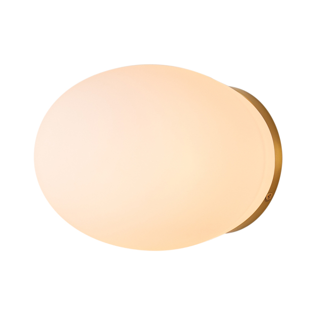 Modern Spherical Wall Light Opal Glass Ball Wall Light For Bedroom/Reading Room/ Hallway/ Entryway