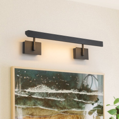 Dimmable Modern LED Bathroom Vanity Light Linear Wall Sconce in 3000K Warm Light for Kitchen/ Hallway/ Bar