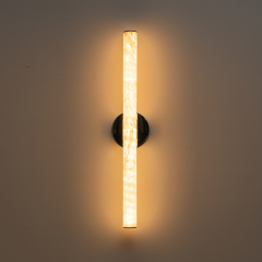 Dimmable Modern LED Bathroom Vanity Light Linear Tube Wall Sconce in 3000K Warm Light for Dressing Room/ Kitchen/ Hallway