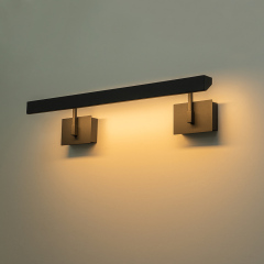Dimmable Modern LED Bathroom Vanity Light Linear Wall Sconce in 3000K Warm Light for Kitchen/ Hallway/ Bar