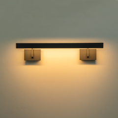 Dimmable Modern LED Bathroom Vanity Light Linear Wall Sconce in 3000K Warm Light for Kitchen/ Hallway/ Bar