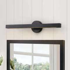 Dimmable LED Modern Minimalist Style Linear Bathroom Vanity Light Strip Bar Wall Sconce for Mirror/ Hallway