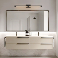 Dimmable Minimalist Modern Armed LED Bathroom Vanity Light Strip Bar Wall Sconce for Mirror/ Hallway