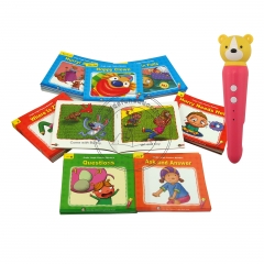 Children's English Phonics Learning Books with Smart Talking and Reading Pen