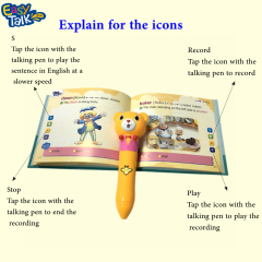 Kids Learning English Words Books Easy Talk