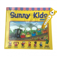 New Technology English Audio Book Sunny Kids and English Learning Toys OID Reader Pen for Kids Learning