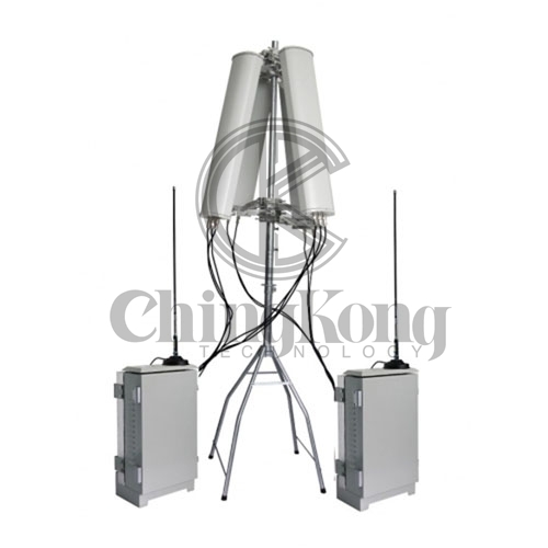 High Power Wireless Signal Jammers for Prison Outdoor Waterproof Project, output power 600W Jamming up 500m