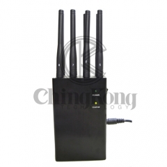 8 Antennas Handheld Cell Phone Jammer, Blcok 2g/3G/4G and LOJACK GPS WIFI Signal...