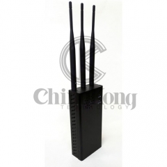 Plus Handheld Remote Control Bomb signal jammer, output power 10W jamming 100meters , Bigger Battery