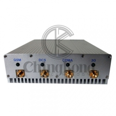 Remote Control Indoor 4 bands Signal Jammer