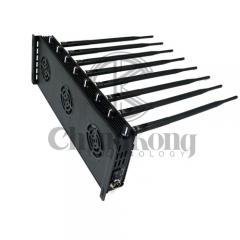 The Latest Mobile phone Signal Jammer 8 Antennas Adjustable 3G 4G Phone signal Blocker with 2.4G GPS