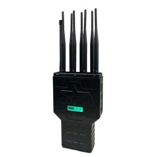 High Power Handheld Mobile Phone Signal Jammer to 30m