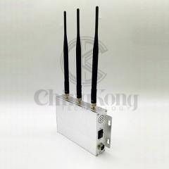 Full Bands Wi-Fi 2.4G 5.1G 5.8G Signal Jammer,6W Jamming Up to 30m