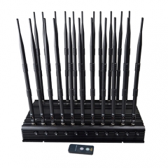 All-In-One 5G Mobile Phone Jammer With 22 Channel For Full Bands 5GLTE 2G 3G 4G ...
