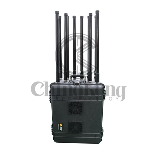 420W High Power 10 Antennas Portable 5G Mobile Signal Jammer up to 300 meters