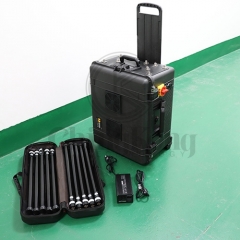 420W High Power 10 Antennas Portable 5G Mobile Signal Jammer up to 300 meters