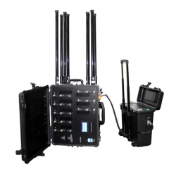 Portable DDS Wideband IED jammer VIP Jammer Military using Blocker, powerful Bla...