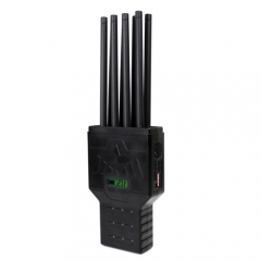 Unique 28W High Power Handheld 8 Bands Cell Phone GPS WIFI LOJACK Signal Jammer ...