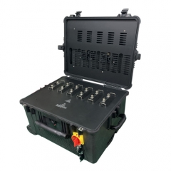 Portable DDS Wideband IED jammer VIP Jammer Military using Blocker, powerful Blast protection device