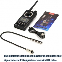 Multifunctional Spy Bug Detector GPS Finder RF Scanner with Infrared and Magnetic GPS detector
