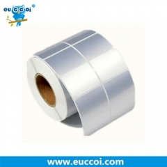 Silver PET Direct Thermal Label Roll