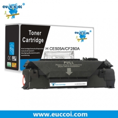 EUCCOI CE505A/CF280A Toner Cartridge  05A/80A toner