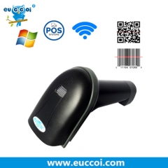 EUCCOI 2D-L202W 2D 433M Wireless Barcode Scanner with Storage Mode & Screen Scan