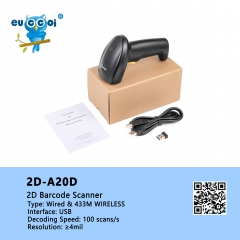 EUCCOI 2D-A20D 2D Barcode Scanner