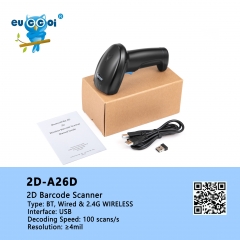 EUCCOI 2D-A26D 2D Barcode Scanner