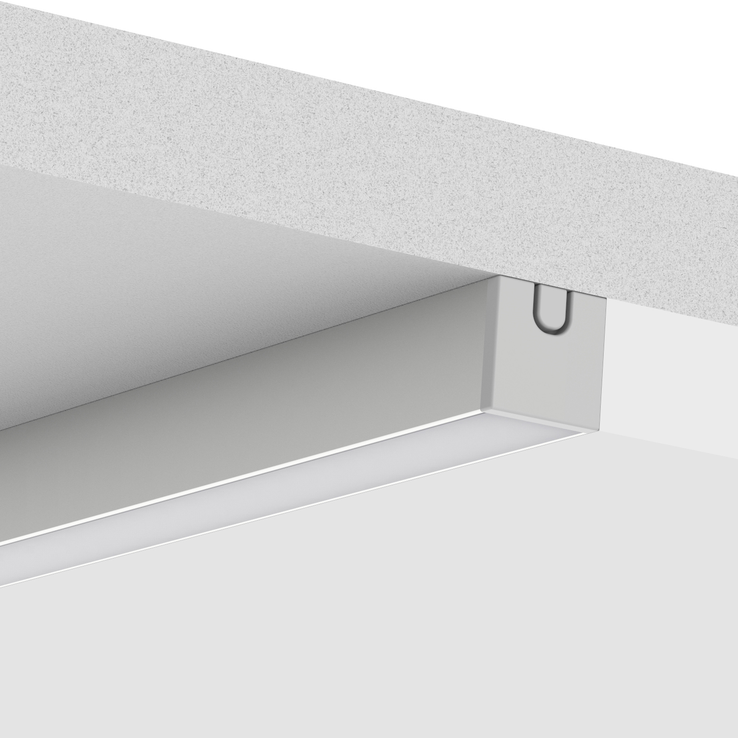 DW12S Plaster-in LED Profile