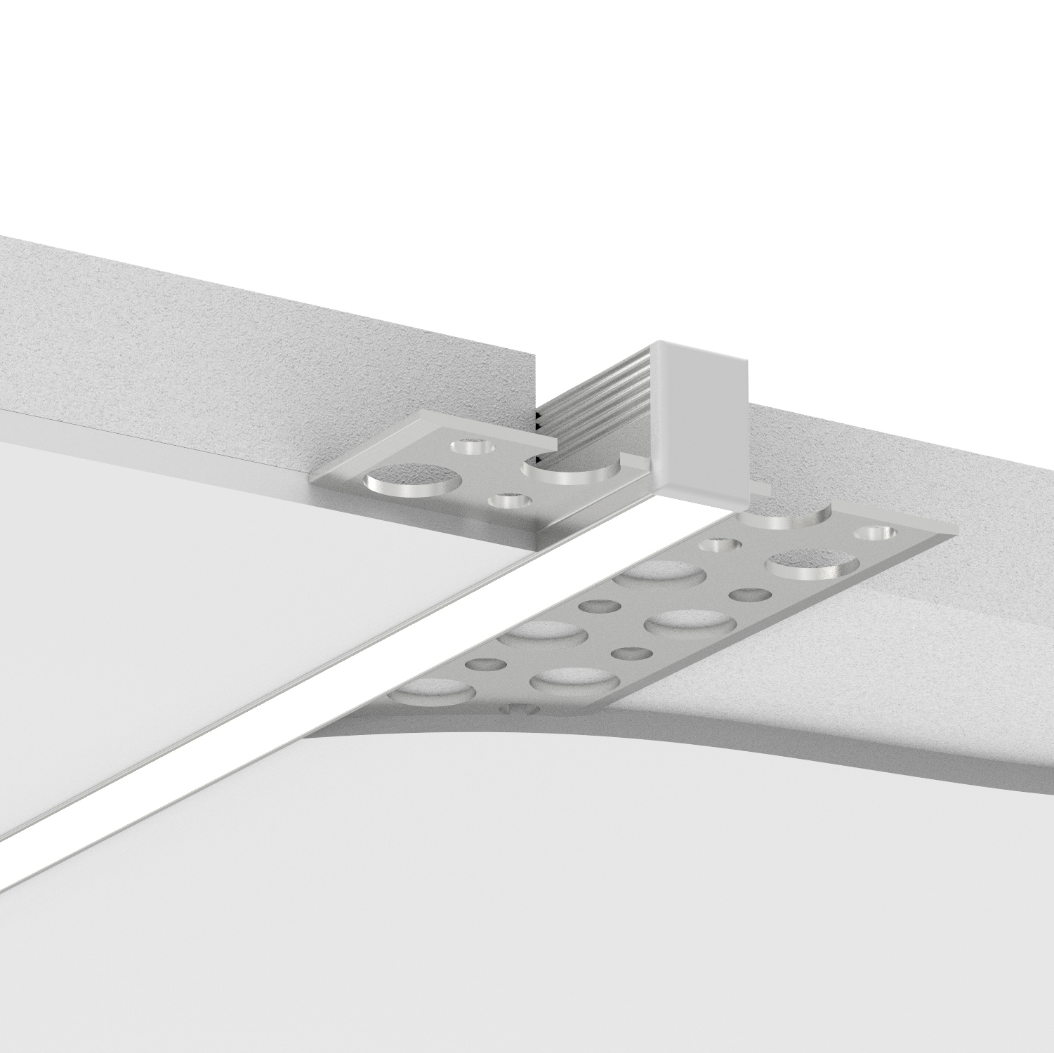 DW8 Plaster-in LED Profile