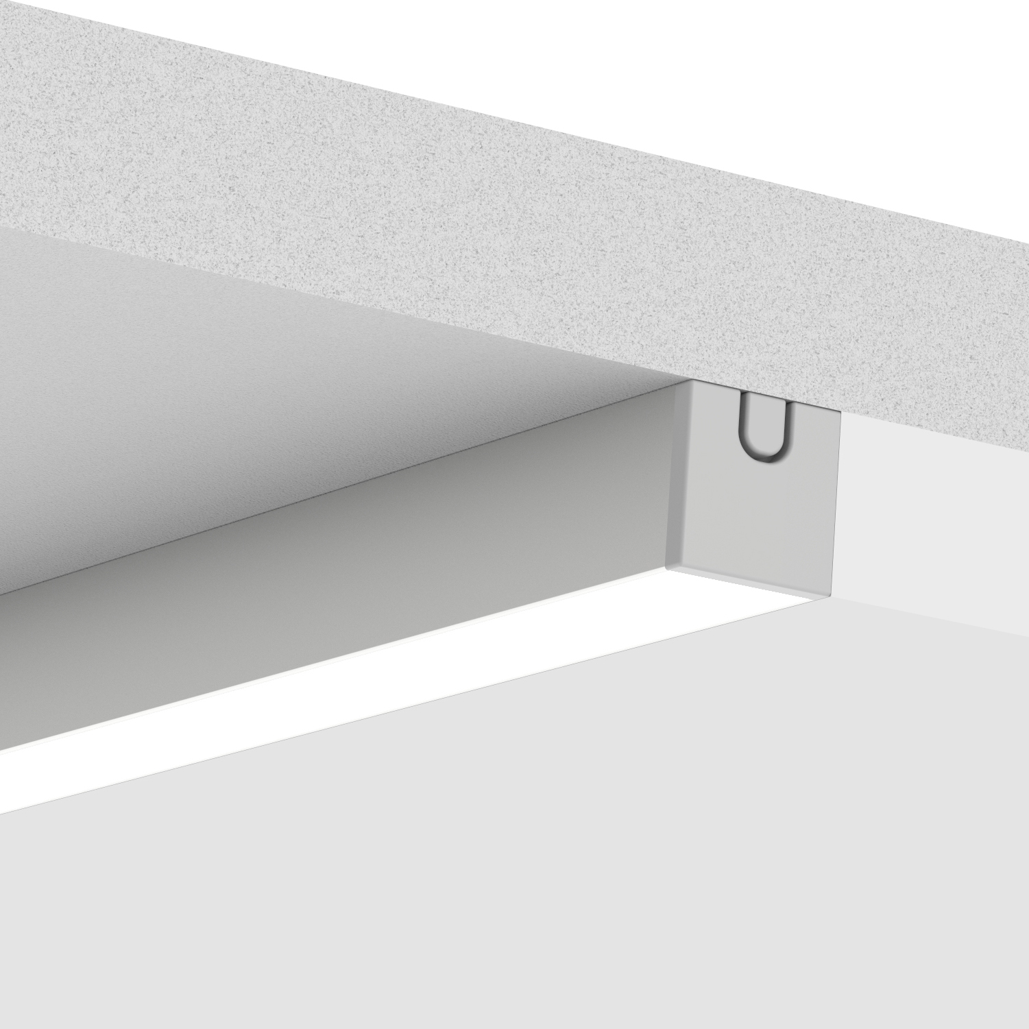 DW12S Plaster-in LED Profile