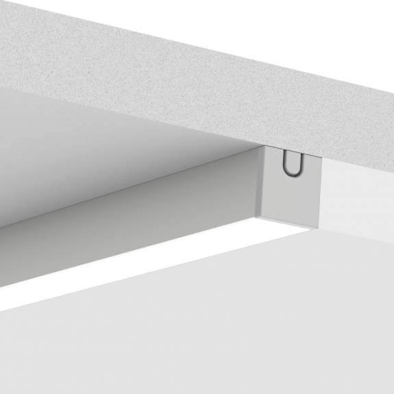DW12S Plaster-in LED Profile